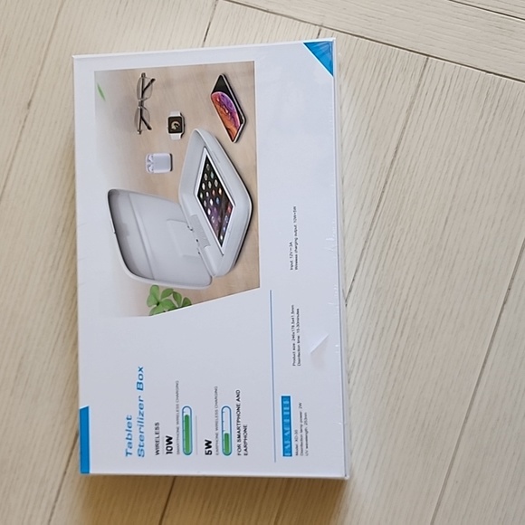 Tablet Sterilizer Box W/Wireless Charging - Picture 2 of 2